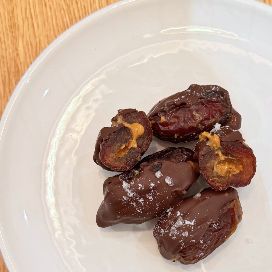 Chocolate Peanut Butter Dates