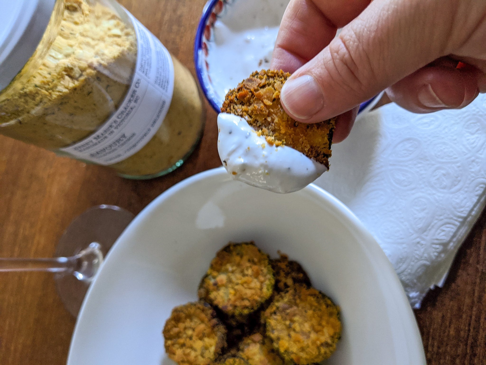 Easy Crunchy Zucchini Chips & Dip Recipe Bonus!